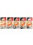 1 Numara Turuncu Stil 5packslot Floresan Balıkçılık Şamandırası Yedi Yıldız Şamandıra Zeytin Şamandıra Fasulye Gece Balıkçılık Bobber Olta Takımı Aksesuar J257 (Yurt Dışından) 5