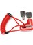 Kırmızı Set Stili Hırsızlık Önleyici Tekerlek Disk Frenler Kilidi Xiaomi Mijia M365 Elektrikli Scooter Kaykay Bisiklet Mtb Bisiklet Motosiklet Güvenlik Kilidi (Yurt Dışından) 5
