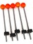5 Adet 10CM M Tarzı 5 Adet Mini Kış Buz Olta Üst Ucu Kutup Ön Uç Bölüm Bobber Göstergesi ve Çubuklar Kontrol Balıkları Biraz Ince Uzatma (Yurt Dışından) 5