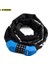 ET355MAVİ Stili Bisiklet Zinciri Kilidi Dört Haneli Şifreli Kilit Hırsızlığa Karşı Kilit Araba Kilidi Açık Hava Bisikleti Mtb Yol Bisikleti Hırsızlık Koruması (Yurt Dışından) 1