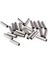 2.2X8MM Stili Siyah Gümüş Yuvarlak Bakır Olta Balıkçılık Tel Boru Sıkma Kollu Bağlayıcı Olta Aksesuarları Aracı (Yurt Dışından) 2