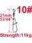 10 Numara Stil # 3 # 4 # 6 # 8 # 10 # 12 # 14 # Balıkçılık Konnektör Pim Rulman Haddeleme Döner Paslanmaz Çelik Yapış Olta Cazibesi ile Mücadele (Yurt Dışından) 1