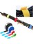 3m Siyah Velcro Stili 1 Rulo Olta Kravat Tutucu Askı Jartiyer Raptiye Kanca Döngü Bağları Olta Çemberleme Velcro Açık Balıkçılık Gadget'ı (Yurt Dışından) 4