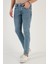 Pamuklu Normal Bel Slim Fit Dar Paça Jeans Erkek Kot Pantolon 1116J761NAPOLI 2