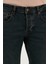 Pamuklu Normal Bel Slim Fit Dar Paça Jeans Erkek Kot Pantolon 1130J49NAPOLI 5