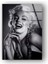 Marilyn Monroe Temperli Cam Duvar Tablosu 3