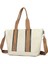 BARCELONA 21K Barcelona Dev Boy Exclusive Kanvas Kumaş Kadın Omuz Çantası 1312 - Bej Haki 2