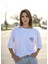 Poetica Grotesque Arka Desenli Beyaz Oversize T-Shirt 2