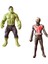 Avengers Hulk ve Ultron 2li Yenilmezler Herbiri 12CM. ve Işıksız 1