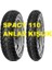 Honda Spacy 110 Ön Arka Kışlık Lastik Takımı Anlas(Winter Grip) Arasmoto 1