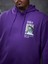 Erkek Mor Plus Yazılı Baskılı Sweatshirt Sweatshirt Eşofman Takımı 3