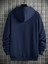 Erkek Indigo Mavi Thickened Sweatshirt Sport Tracksuit Kalın Featuring Eşofman Takımı 2