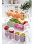 Nandy Home 3'lü Set Frigo Kulplu Buzdolabı & Dolap Içi Düzenleyici Organizer Maxi/midi/mini 1