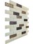 Mutfak Tezgah Arası ve Iç Dekorasyon Için Kristal Cam Mozaik. Cam Ölçüsü: 23X73 Mm. File Ölçüsü: 30X30 cm. ( 1 Kutu = 1 m2 Fiyatıdır ) 3