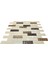 Mutfak Tezgah Arası ve Iç Dekorasyon Için Kristal Cam Mozaik. Cam Ölçüsü: 23X73 Mm. File Ölçüsü: 30X30 cm. ( 1 Kutu = 1 m2 Fiyatıdır ) 5