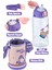 Kılıflı 2 Ayrı Kapaklı Pipetli Pipetsiz Tritan Su Matarası 700 ml 1