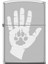 Hand And Paw Print Design Çakmak 1