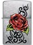 200 23FPF Rose Tattoo Design Çakmak 2