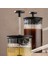 2'li Ateşe Dayanıklı Borosilikat Cam Frenchpress - Bitki Çayı Filtre Kahve Demliği 450 ml 3