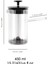 2'li Ateşe Dayanıklı Borosilikat Cam Frenchpress - Bitki Çayı Filtre Kahve Demliği 450 ml 5