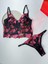 Çiçekli Uzun Bralet Takım 2