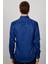 Slim Fit Premium Seri Cotton Likralı Saks Mavisi Erkek Gömlek 5