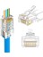 RJ45 Cat6 Yeni Nesil Delikli Jack Konnektör - Yeni Nesil Ez Delikli RJ45 Network Jack 100 Adet 4