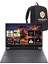 Victus 16 Intel Core i7 13700H 64GB 2TB SSD RTX4050/6GB 16.1" FHD 144Hz FDOS Taşınabilir Bilgisayar & PER4 Çanta 7P643EAPN340 1