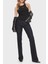 Sl Round Slim Fit Bisiklet Yaka Top W4RP43KAZH2JBLK Kadın Top W4RP43KAZH2 Jblk 3