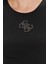 Sl Round Slim Fit Bisiklet Yaka Top W4RP43KAZH2JBLK Kadın Top W4RP43KAZH2 Jblk 5