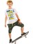 Kaykay Splash Erkek Çocuk T-Shirt Kapri Takım 1
