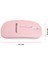 Huawei Matepad 11.5 Papermatte Edition Tablet Uyumlu Tablet Çanta+Türkçe Bluetooth Klavye +Mouse+ Standı - Pembe AL8127 2