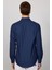 Slim Fit Gündelik Denim Lacivert Erkek Gömlek 5