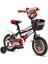 1602 Trend-Y-Bmx-Sepet-V-Erkek Çocuk Bisikleti 16 Jant Siyah Kırmızı 1