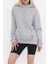 Kanguru Cep Oversize Sweat Gri - 3080.275. 3