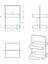 20x20 Siyah Tezgahüstü Mutfak ve Banyo Iki Katlı Organizer 6