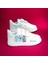 Prenses karlar Baskılı Beyaz Çocuk Spor Ayakkabı Sneaker 2