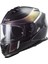 Storm 2 Velvet Fullface Güneş Vizörlü Mat Siyah-Gökkuşağı Kask 3