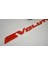 Mitsubishi Lancer Evolution x 3m 3D Bagaj Yazı Logo Amblem 5