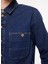 Denim Trip Koyu Indigo Erkek Denim Ceket DT10073_WILLIAM Slim Fit Normal Bel 4