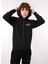 Kapüşon Yaka Siyah Erkek Sweatshırt M6528 098 Black 1