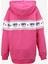 Kapüşon Yaka Baskılı Pembe Kadın Sweatshirt 75Cbıf01 2