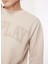 Bisiklet Yaka Bej Erkek Sweatshırt M6714 012 Platınum 4