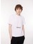 Bisiklet Yaka Desenli Beyaz Erkek T-Shirt M6681 001 Whıte 2