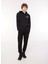 Kapüşon Yaka Siyah Erkek Sweatshırt M6528 098 Black 3