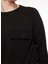 Bisiklet Yaka Siyah Erkek Sweatshirt Dt10417_Regular Fit Bisiklet Yaka 4