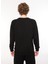 Bisiklet Yaka Siyah Erkek Sweatshirt Dt10417_Regular Fit Bisiklet Yaka 5