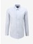 Açık Mavi Erkek Slim Fit Çizgili Gömlek F4SM-GML 0228 1