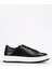 Siyah Erkek Deri Sneaker JAROD 1