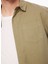 Normal Haki Düz Erkek Gömlek TC3006_SNOOP 4